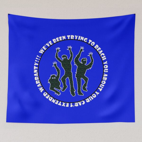 Item preview, Zombie Extended Car Warranty Circle Design White Lettering designed and sold by AliCatOriginals.