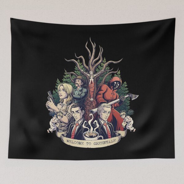 Item preview, Welcome Deadly Premontion Horror film retro Halloween Christmas designed and sold by DeadlyPreQuPhan.