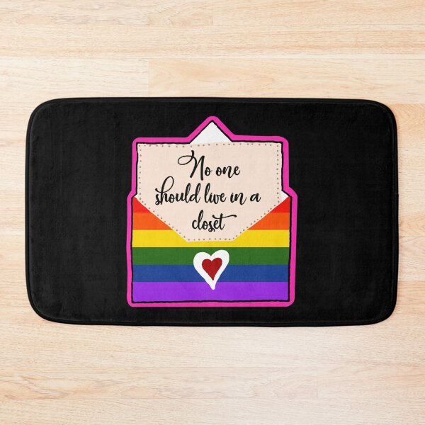 Item preview, No One Should Live In a Closet  Cute designed and sold by FelicityFide.