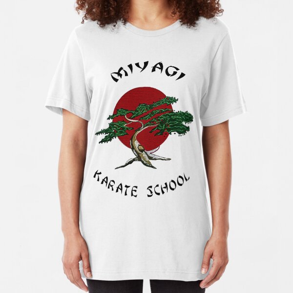 Miyagi Karate School Slim Fit T-Shirt