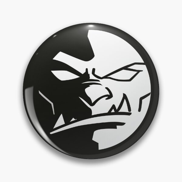 Item preview, Orc - Patricio Guerra Logo - Black White designed and sold by patricioguerra.