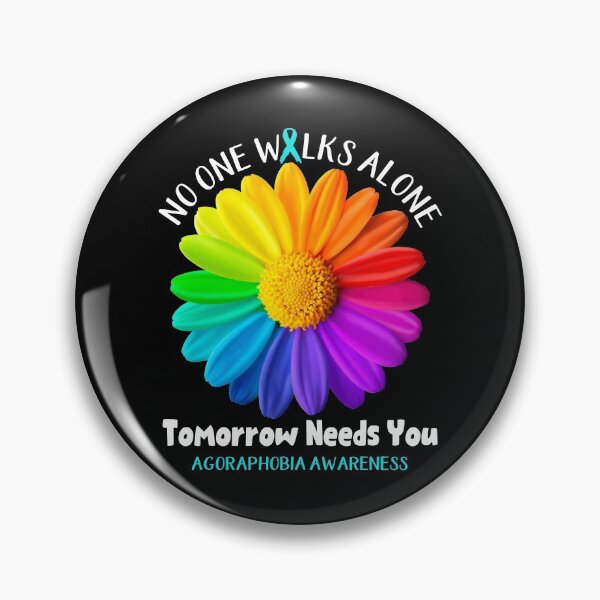 Item preview, Agoraphobia Awareness No One Walks Alone Tomorrow Needs You designed and sold by fannieuxp59.