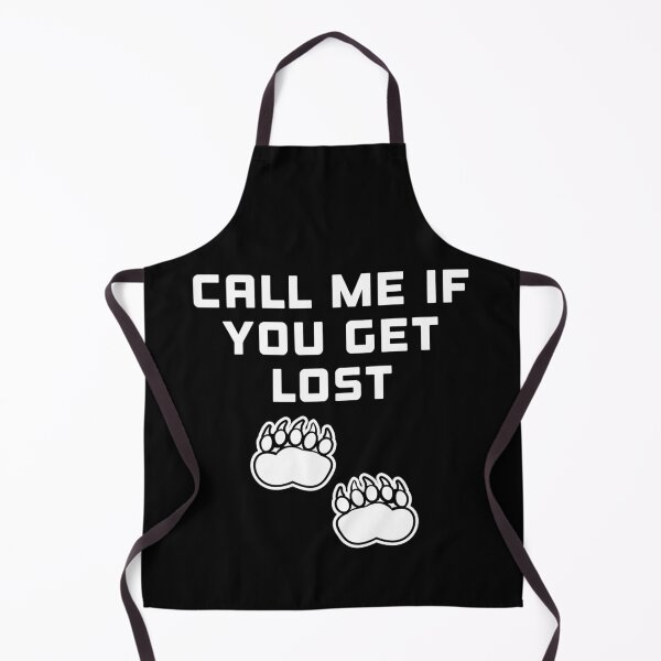 Item preview, Copy of Call Me If You Get Lost funny White Bear footprints designed and sold by hasondx.