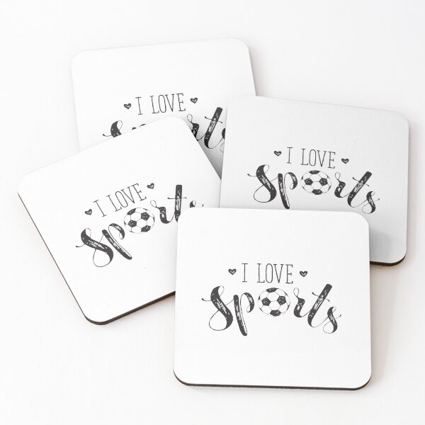 Item preview, I love sports designed and sold by Ideal-Apparel.