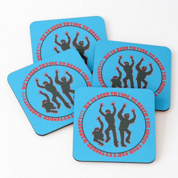 Item preview, Zombie Extended Car Warranty Circle Design Red Lettering designed and sold by AliCatOriginals.