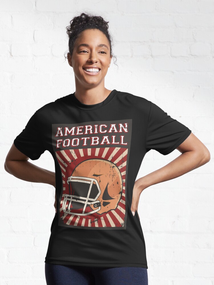 Vintage american football helmet' Active T-Shirt by Astralia