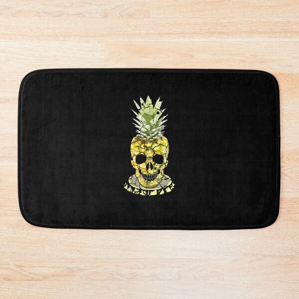 Item preview, Pineapple Skull Aloha Beaches Hawaiian Goth Skater Punk  designed and sold by Thirdequatorial.