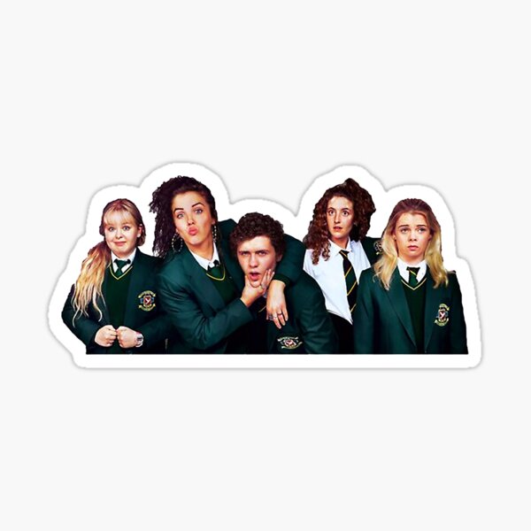 Derry Girls ,Designer Sticker