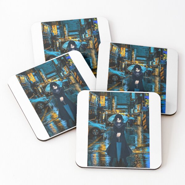Item preview, Night In City Poster designed and sold by Castrodorayaki.