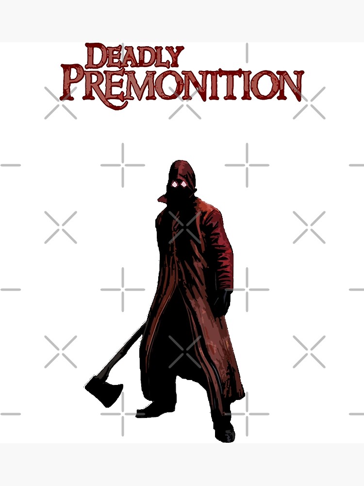 "Raincoat Killer Deadly Premontion Horror film retro Halloween