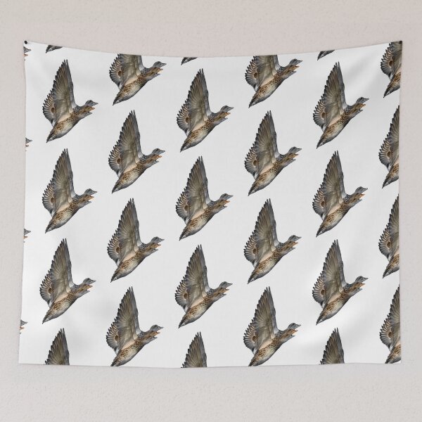 Item preview, Wild Mallard Triplet in Flight designed and sold by Alius Imago.
