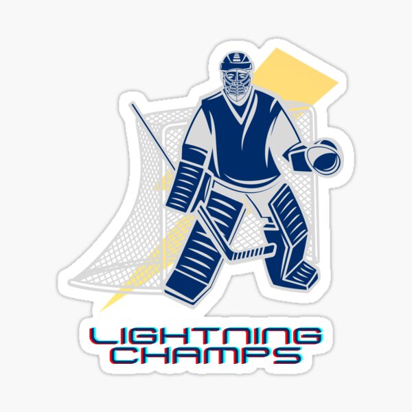 Tampa Bay Lightning 2021 Stanley Cup Champions Sticker Hockey