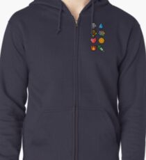Pokemon Master Zipped Hoodie