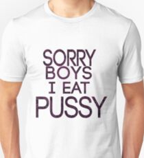Camiseta unisex Sorry Boys...