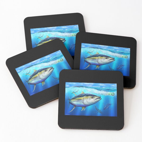 Item preview, Yellowfin Tuna - Out of the Blue designed and sold by FelicityFide.