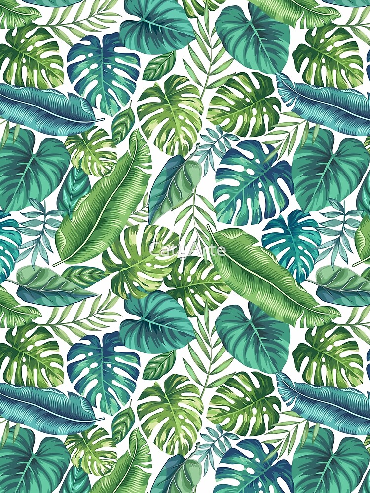 Tropical Leaves II by CatyArte