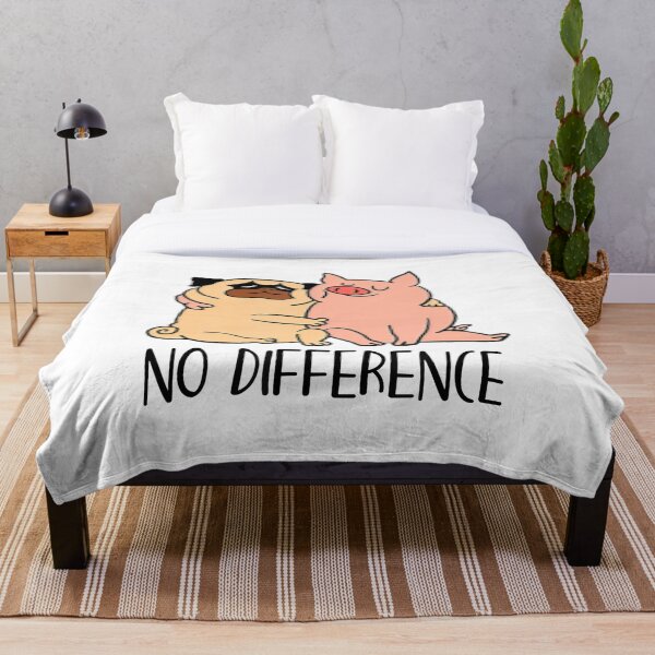 Item preview, No Difference Vegan Life Animal Lover Vegetarian designed and sold by RtreidBofle.