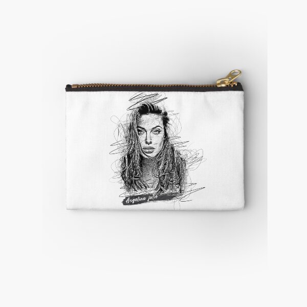 Item preview, Angelina Jolie Abstract Sketch Art, Angelina Jolie Sketch Design, Angelina Jolie designed and sold by graphic-genie.