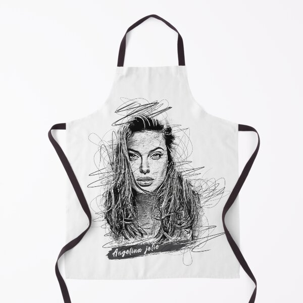 Item preview, Angelina Jolie Abstract Sketch Art, Angelina Jolie Sketch Design, Angelina Jolie designed and sold by graphic-genie.