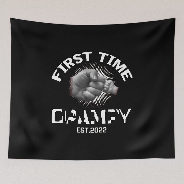 Item preview, FIRST TIME GRANDPA EST 2022 designed and sold by Tuckerstyle.