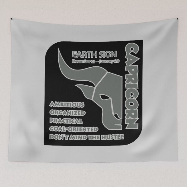 Item preview, Zodiac Capricorn designed and sold by markyartshop.