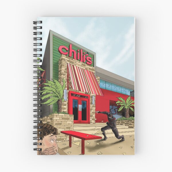 Item preview, Ninja Attack at the Chili's designed and sold by Squid-ink-art.