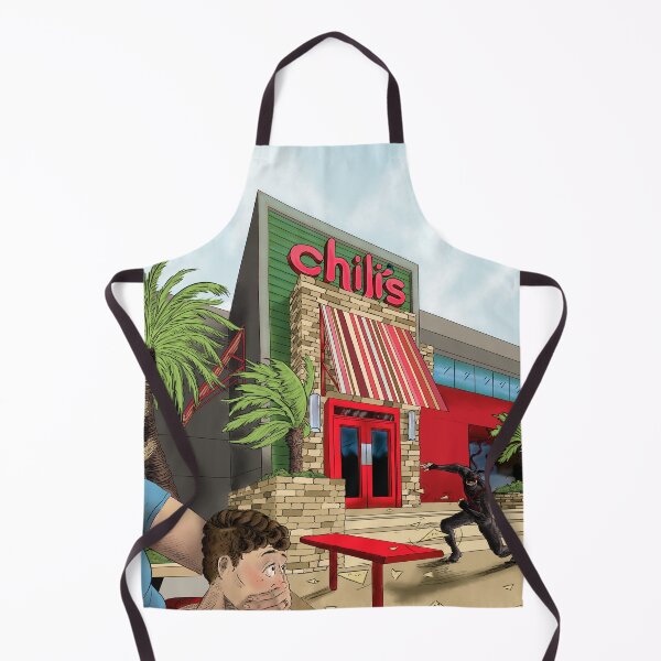 Item preview, Ninja Attack at the Chili's designed and sold by Squid-ink-art.