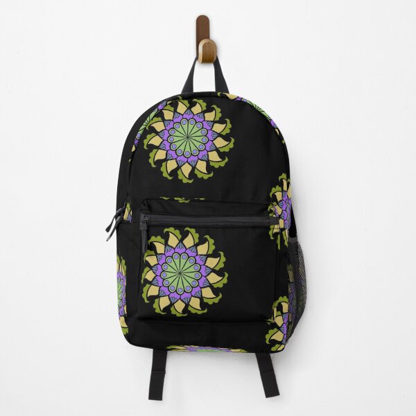 Item preview, Colourful floral mandala (yellow) designed and sold by kkanchan.