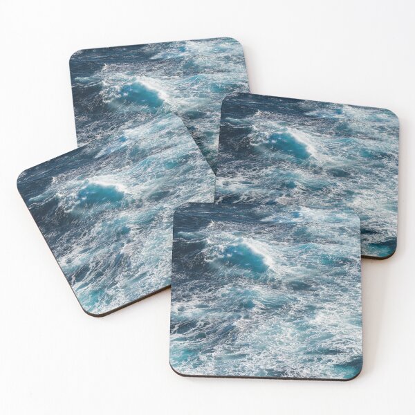 Item preview, Ocean Waves Crashing / Blue Ocean Waves designed and sold by Yo-Cool-Homie.
