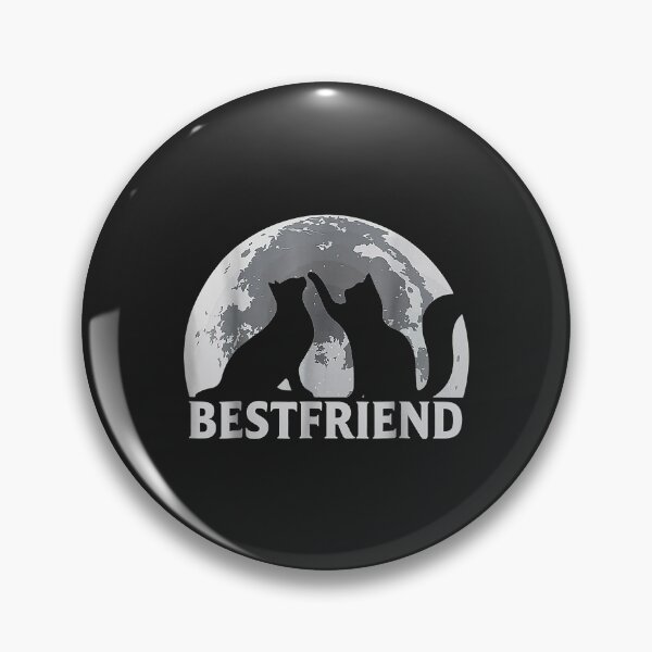 Item preview, Cat Best Friend Forever Moon International Day of Friendship designed and sold by ambersomar.