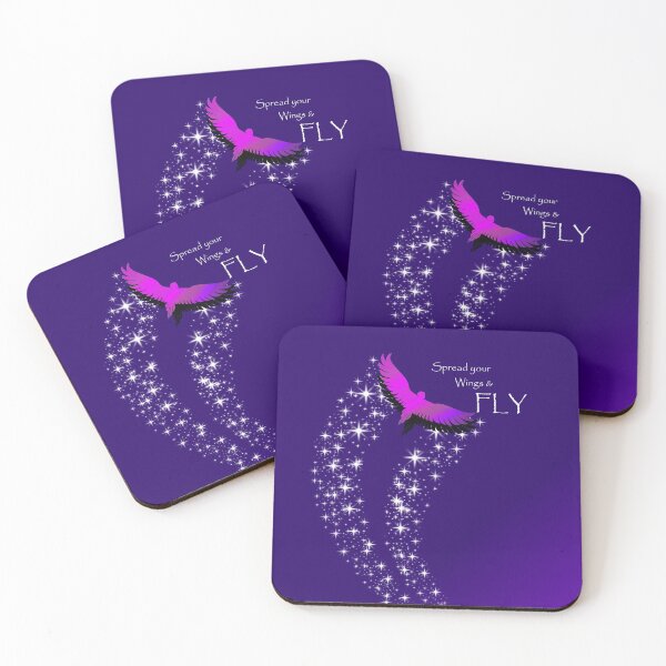 Artikelvorschau, Breite deine Flügel aus und FLIEGE durch das SKY Violett/Pink Design entworfen und verkauft von MystixJack.