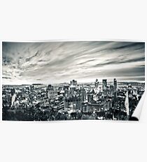 Montreal Skyline Poster