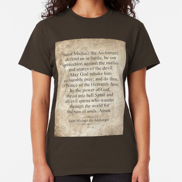 Saint Michael the Archangel Classic T-Shirt