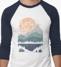 Lass uns gehen Baseballshirt mit 3/4-Arm