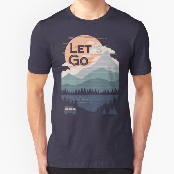 Let's Go Slim Fit T-Shirt