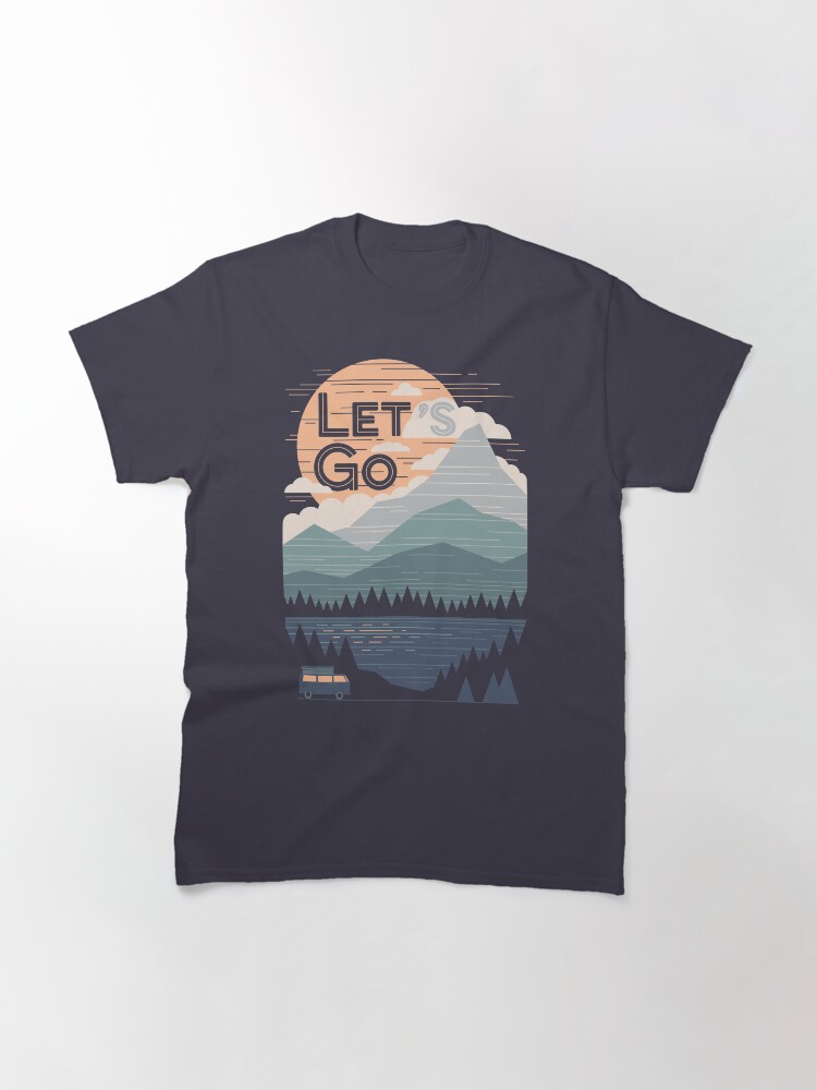 Alternate view of Let's Go Classic T-Shirt