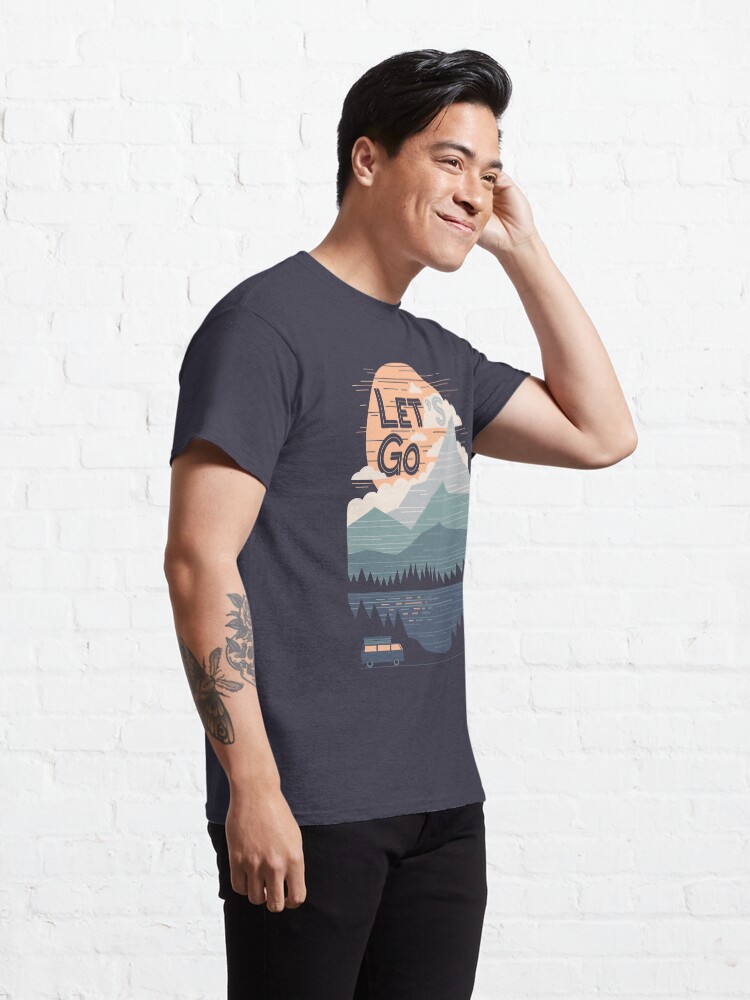 Alternate view of Let's Go Classic T-Shirt