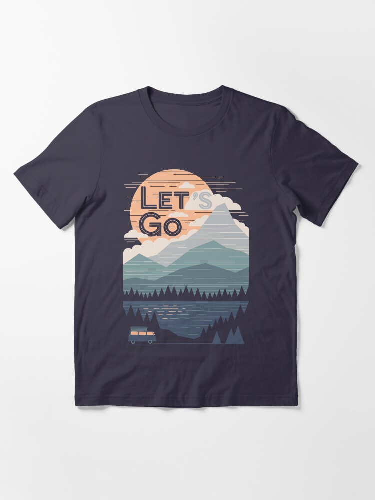Alternate view of Let's Go Essential T-Shirt