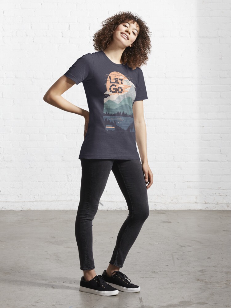 Alternate view of Let's Go Essential T-Shirt