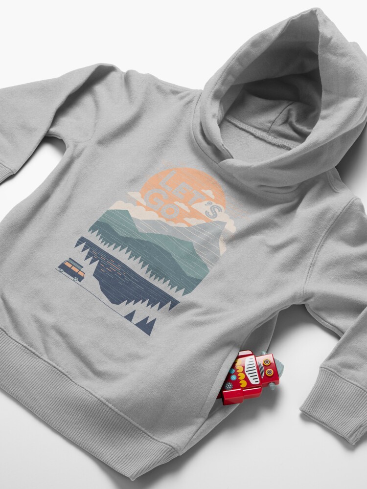 Alternate view of Let's Go Toddler Pullover Hoodie
