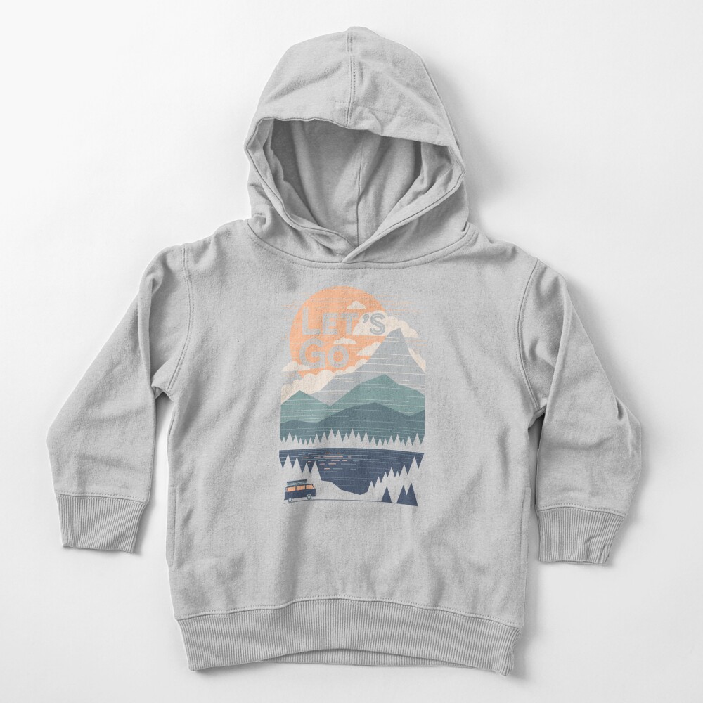 Let's Go Toddler Pullover Hoodie