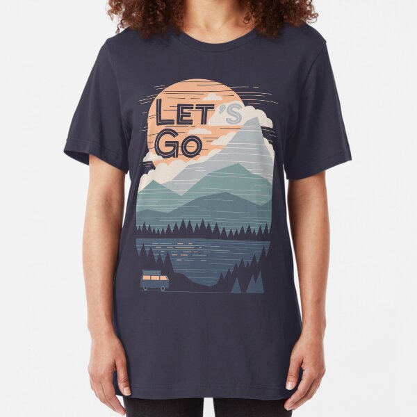 Let's Go Slim Fit T-Shirt