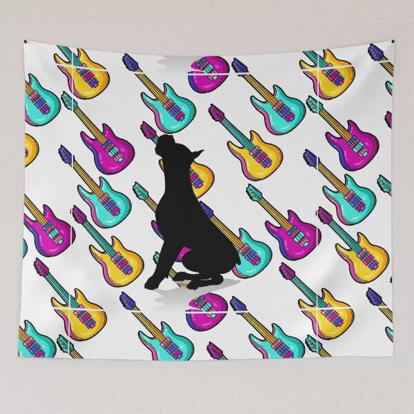 Item preview,  dog play guitar designed and sold by Karolj.
