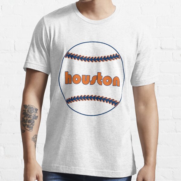 Houston T-Shirt Vintage Baseball Throwback Retro Astro Tee