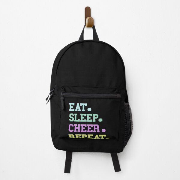 Item preview, Pastel Eat Sleep Cheer Repeat , Love Girls Gift, Cheerleader Squad designed and sold by CoolCreative.
