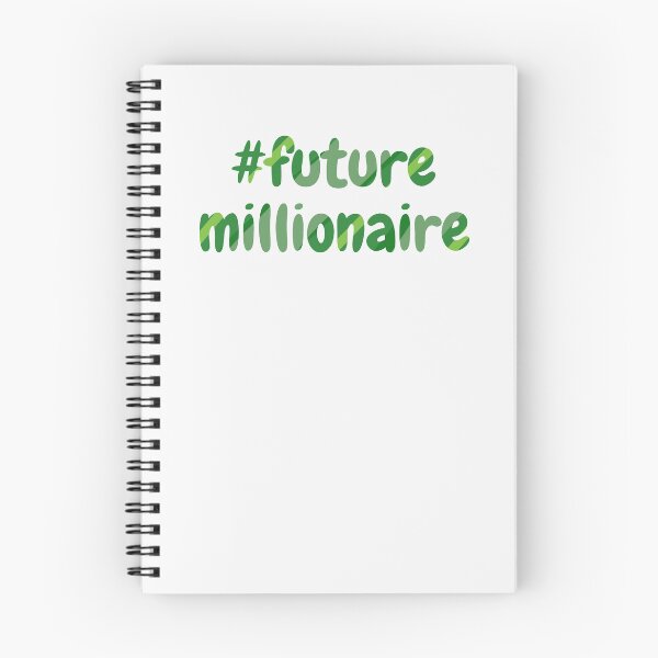 Item preview, #future millionaire green (white) designed and sold by zav2001.