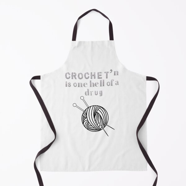 Item preview, CROCHET IS ONE HELL OF A DRUG designed and sold by Tshartclothing.