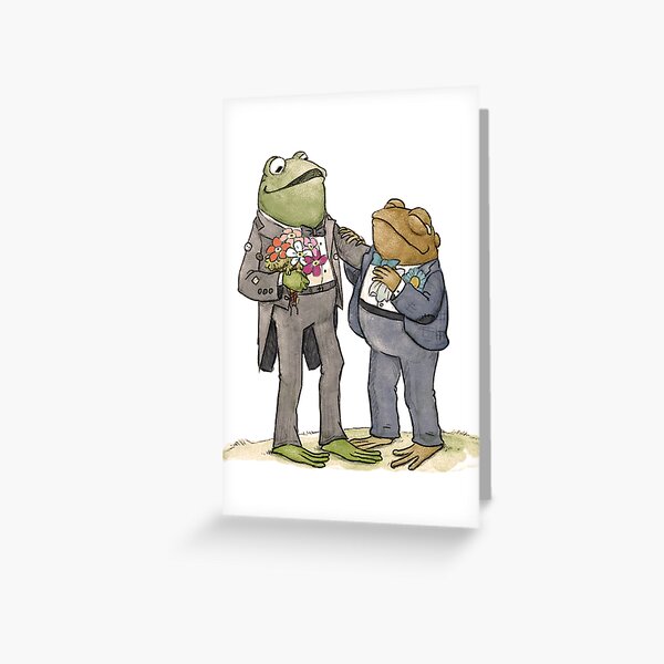Item preview, Frog and Toad Marriage designed and sold by LoveAndMore.