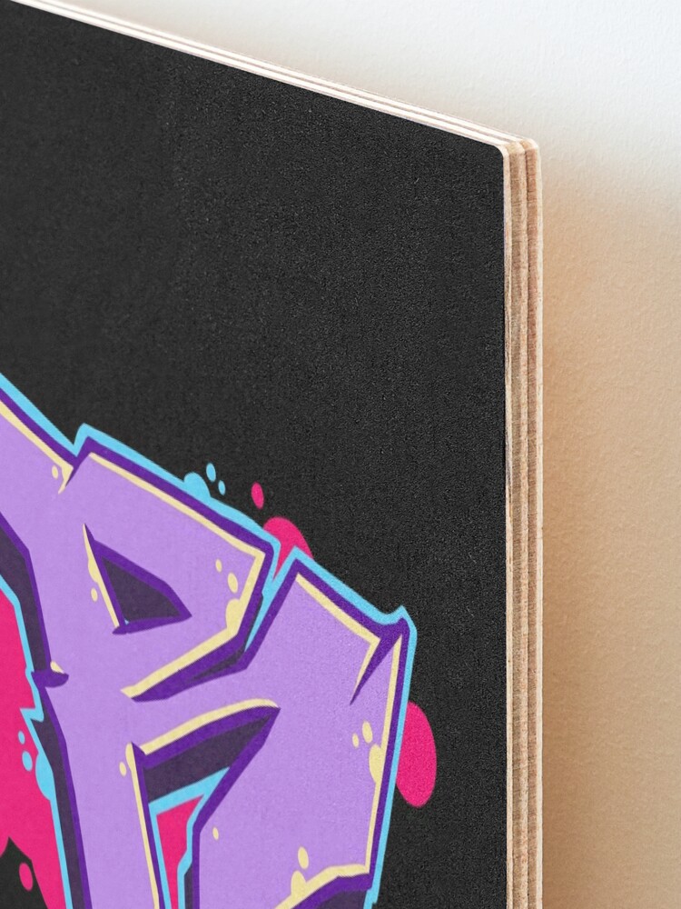 Letter N - Graffiti Street Art Style  Canvas Print for Sale by  CreativeOpus