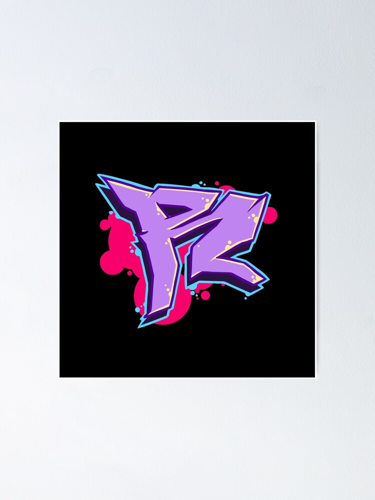 Letter R Graffiti Street Art Style Poster For Sale By Creativeopus Redbubble